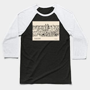 Salem - Oregon Baseball T-Shirt